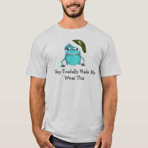 Camiseta Sapo de Natal Engraçado Com Dito