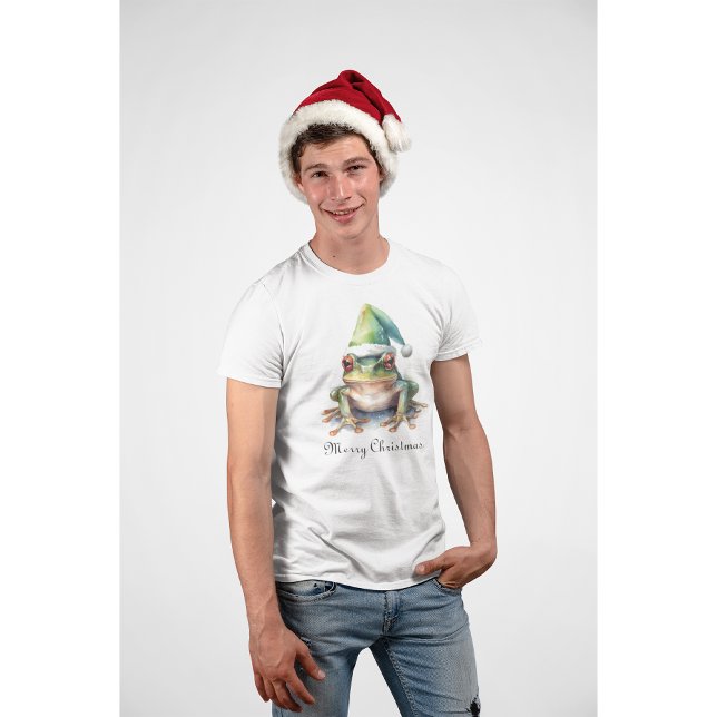 Camiseta Sapo de Natal, personalizado (Criador carregado)