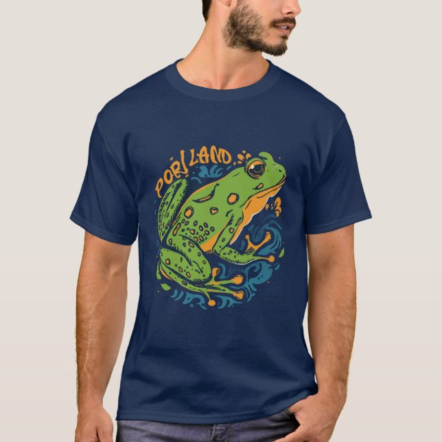 Camiseta Sapo de Portland (Frente)