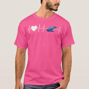 Camiseta Sapo de pulsação Eu adoro Sapos Sapo de Dart Venen