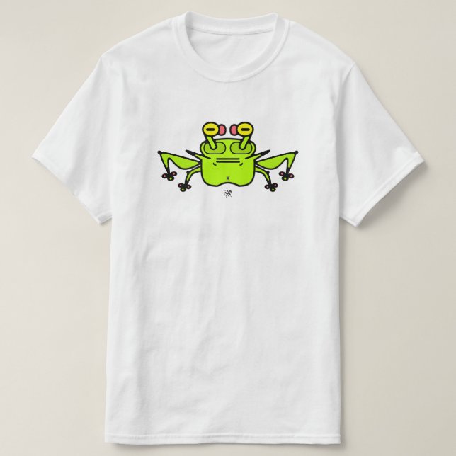 Camiseta Sapo de sapo com rabugem v1 T-Shirt (Frente do Design)