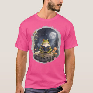 Camiseta Sapo de Sapo de Algodão estético - Leitura de Livr