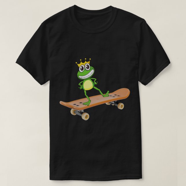 Camiseta Sapo de skate (10) (Frente do Design)