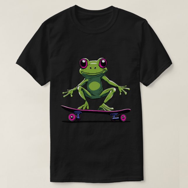 Camiseta Sapo de skate (2) (Frente do Design)