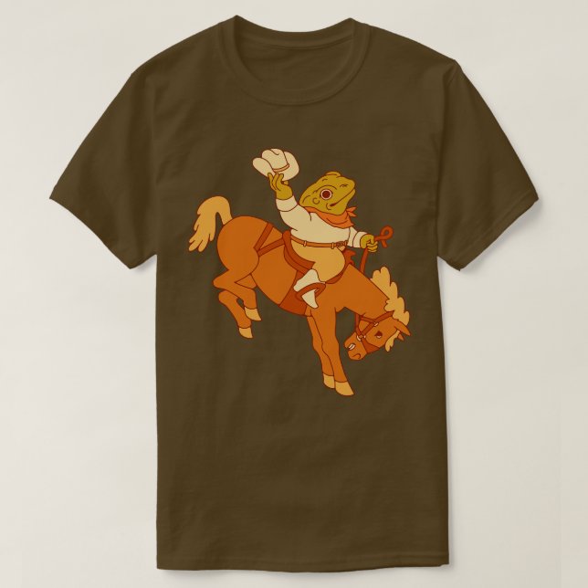 Camiseta Sapo de vaqueiro (Frente do Design)