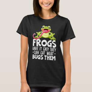 Camiseta Sapo de Vertebrados Anfíbios Animais Exóticos