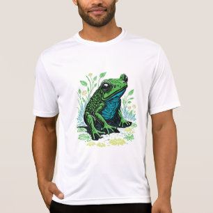 Camiseta Sapo Detalhado de Letras