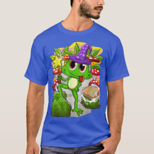 Camiseta Sapo do Assistente de Cottagecore Sumindo Pizza Lo