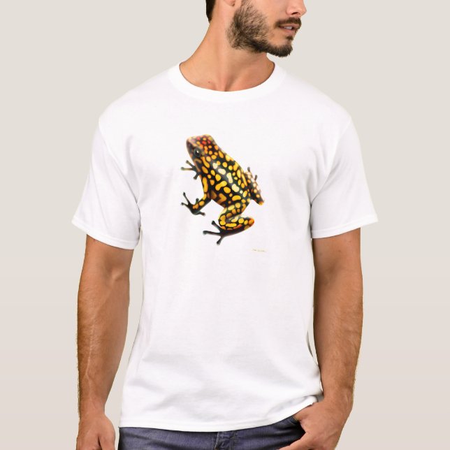 Camiseta Sapo do dardo do imitador de Dendrobates (Frente)