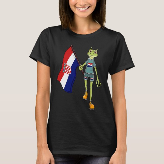 Camiseta Sapo do ventilador Kroaten (Frente)