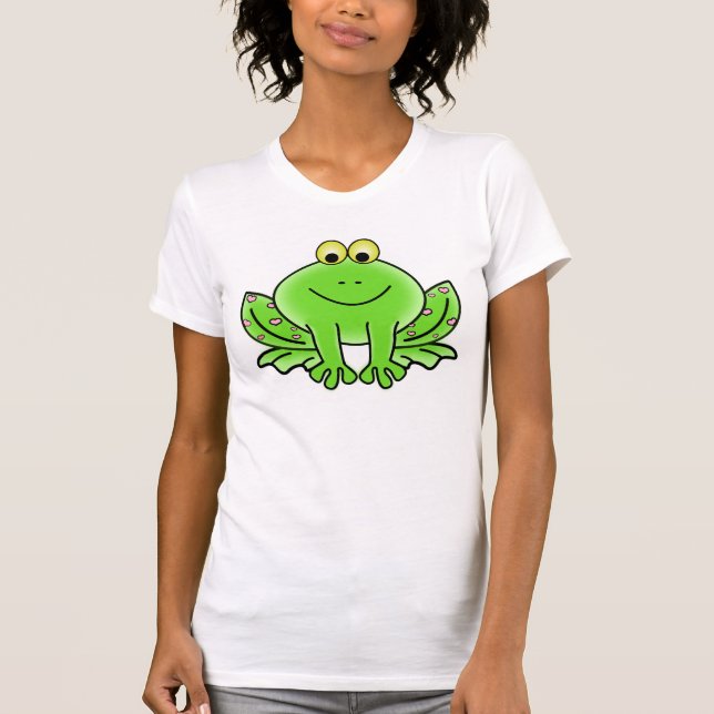 Camiseta Sapo dos desenhos animados (Frente)