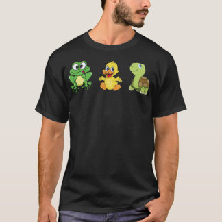 Camiseta Sapo Ducklings amante de os animais
