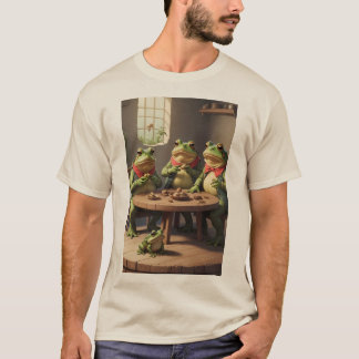 Camiseta Sapo e sapo: Nós deveríamos parar de comer...