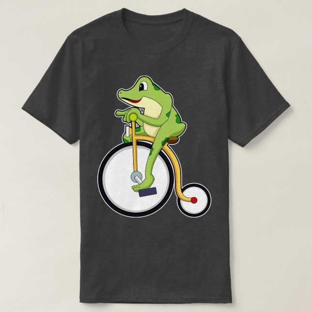 Camiseta Sapo em Circo com Bicicleta (Frente do Design)