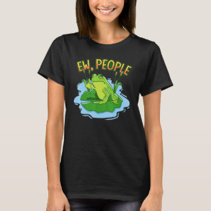 Camiseta Sapo Em Lily Pad Water Ew Pessoas