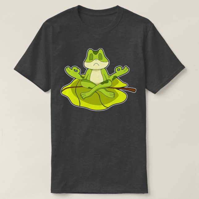 Camiseta Sapo em Meditação (Frente do Design)