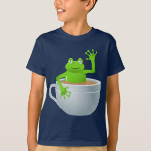 Camiseta Sapo em um chá