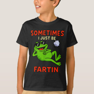 Camiseta Sapo Engraçado Às Vezes Eu Estou Simplesmente Faze