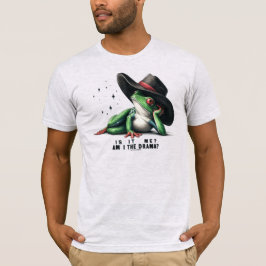 Camiseta Sapo Engraçado e Sarcástico Citação Gráfica