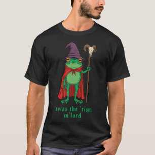 Camiseta Sapo Engraçado Mago T'Era O Senhor Autismo 'Tismo