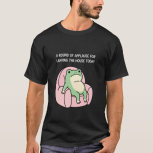 Camiseta Sapo Engraçado Meme Kawaii Humor Sarcástico Garota