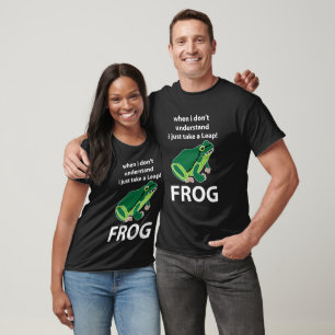 Camiseta Sapo Eu Só Dou Um Salto de Rã