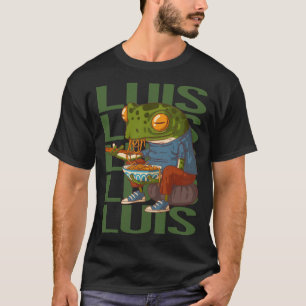 Camiseta Sapo Feliz - Nome Luis