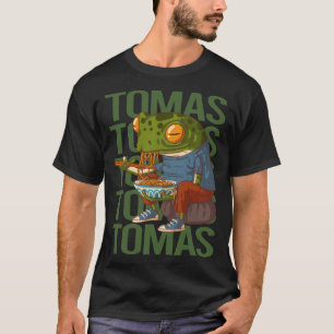 Camiseta Sapo Feliz - Nome Tomas