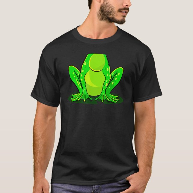 Camiseta Sapo Figurino Halloween Green Toad Kids Men B (Frente)