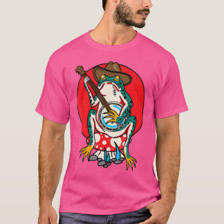 Camiseta Sapo Flash Tradicional de Tatuagem na Escola Ameri