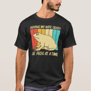 Camiseta Sapo Fofo Para Homens Meninos Caçador de Sapos Ani