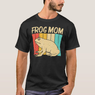 Camiseta Sapo Fofo Para Mãe Mulheres Caçadora de Sapos Anim
