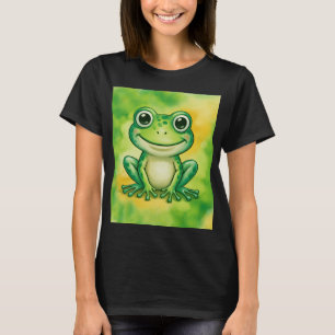 Camiseta Sapo fofo verde
