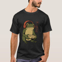 Sapo Gamer Japonês Engraçado Vintage Jogos 