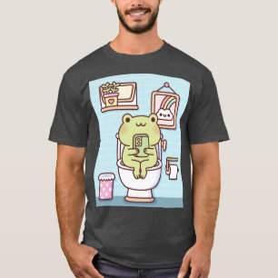 Camiseta Sapo Gelado na Toilet Bowl