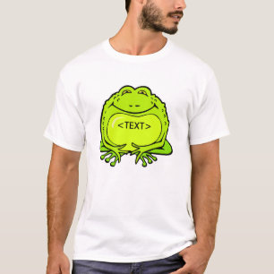 Camiseta sapo gordo feliz, <TEXT>