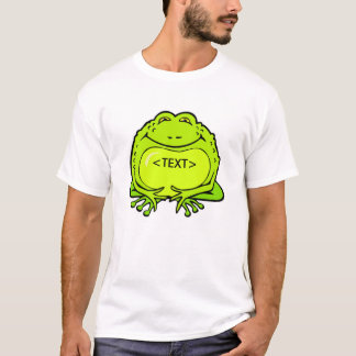 Camiseta sapo gordo feliz, <TEXT>
