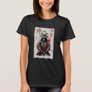 Camiseta Sapo Guerreiro Samurai Gráfico, Arte Japonês Legal
