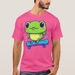 Camiseta Sapo Kawaii Cute No skate
