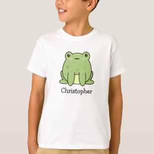 Camiseta Sapo Kawaii Personalizado, Sapo