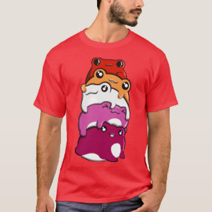 Camiseta Sapo lésbica Orgulho gay pilha lésbica Gay Gay