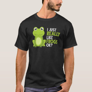 Camiseta Sapo Louco Eu Gosto Muito De Sapos Ok