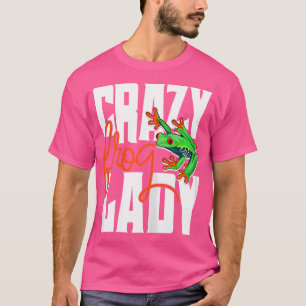 Camiseta Sapo Louco Lady Funny Amphibian Sapo Proprietária