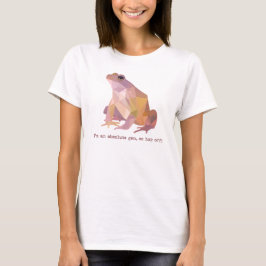 Camiseta Sapo Low Poly “Eu sou uma joia absoluta” Feminino