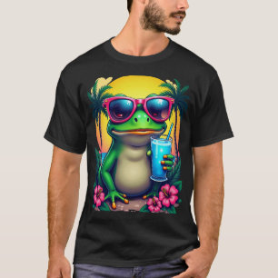Camiseta Sapo Mal-Humorado Y2K Telefone Dobrável Slushie Va
