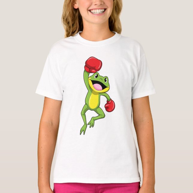Camiseta Sapo na caixa com luvas in a box (Frente)