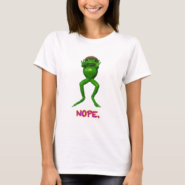 Camiseta Sapo Não (Frente)