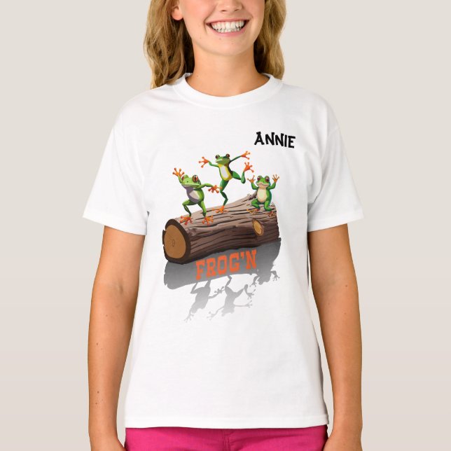 Camiseta "Sapo não personalizável (Frente)