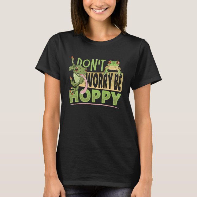 Camiseta Sapo não se preocupe em ser esperto (Frente)