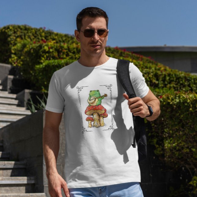 Camiseta Sapo No Cogumelo (Criador carregado)